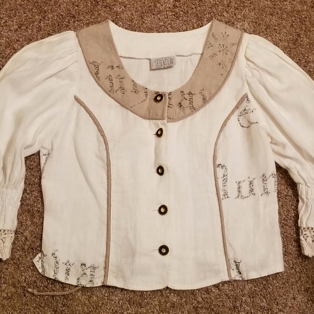 Siebenstein Trachten Moden Top Shirt Blouse